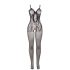 Adalet Many - Bow Mesh Jumpsuit - (Black)