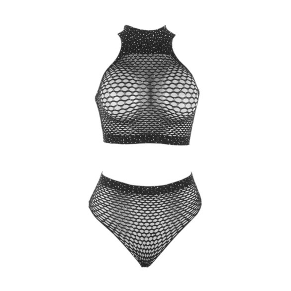 Adalet Marga - Black Fishnet Set