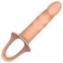 Action StrapOn S - Hollow Strap-On Dildo (Natural)