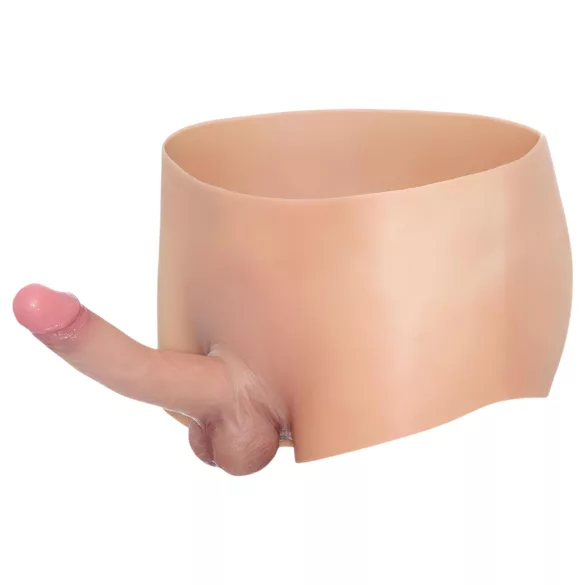 INTOYOU - Strap-On Realistic Dildo (Natural)