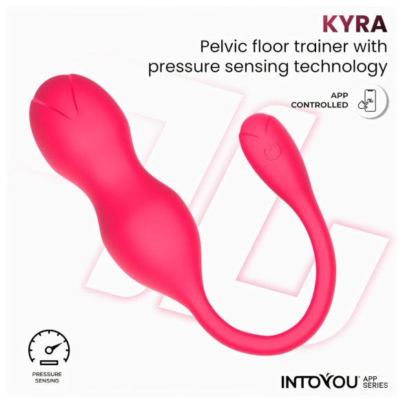 INTOYOU Kyra Pelvic - Smart Vibrating Kegel Duo (Pink)