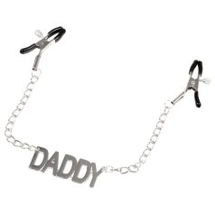 LateToBed Daddy - Nipple Clamps (Silver)