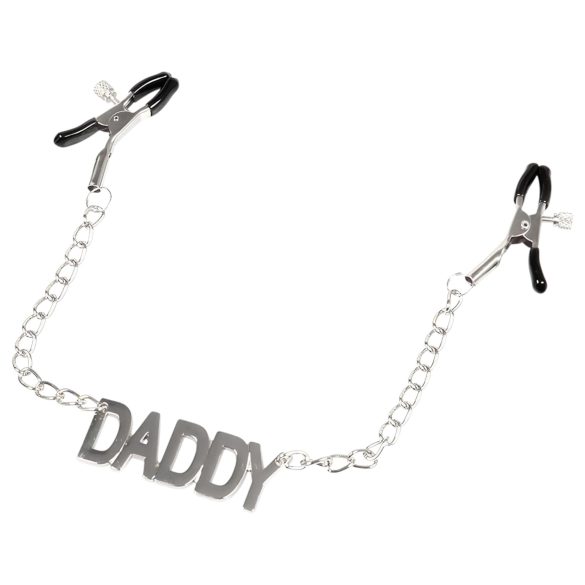 LateToBed Daddy - Nipple Clamps (Silver)