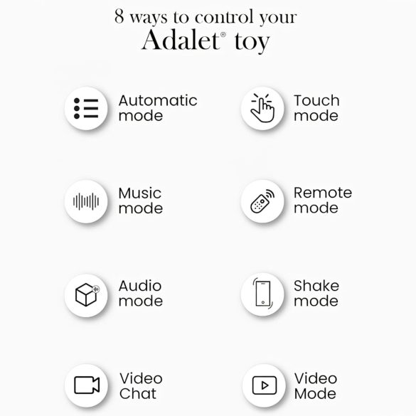 Adalet Gently - Smart G-Spot and Prostate Vibrator (Pink)