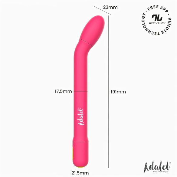 Adalet Gently - Smart G-Spot and Prostate Vibrator (Pink)