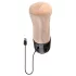 Zero Tolerance Tight Lipped - Suction Vibrating Stroker (Natural)