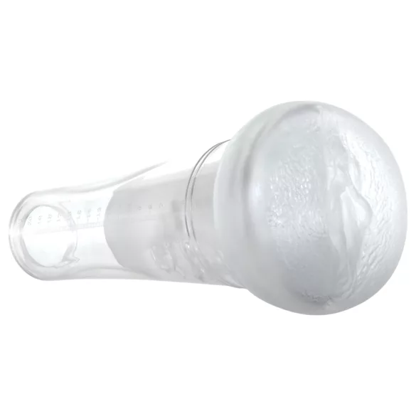 Zero Tolerance - Rechargeable Vibrating-Suction Masturbator (Clear)