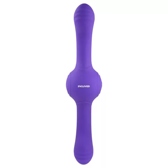 Evolved Dual Gyro Vibe - Rechargeable Vibrating Toy (Purple)