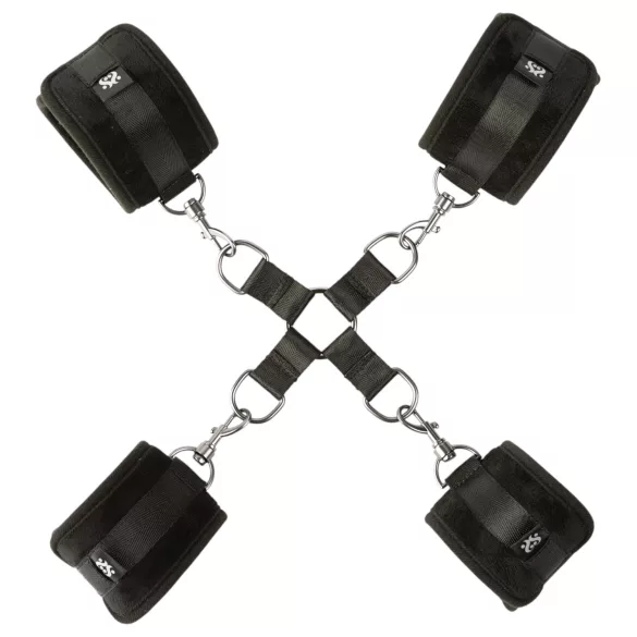 Sei Mio - Black Ankle & Wrist Cuffs