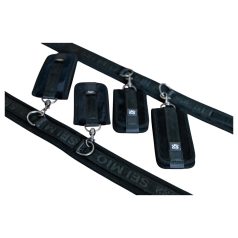 Sei Mio - Black Thigh, Wrist, and Ankle Restraints