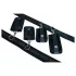 Sei Mio - Black Thigh, Wrist, and Ankle Restraints