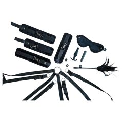 Sei Mio - Bed Restraint Bondage Set (Black)