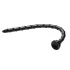 Hosed Swirl Slim Anal Snake 18 - Black Anal Dildo