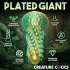 Stegosaurus Silicone Dildo - 20cm (Green)