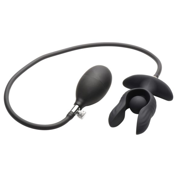 XR Brands - Inflatable Vibrating Anal Plug (Black)