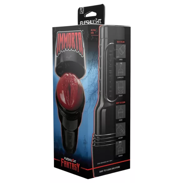 Fleshlight Fantasy Immorta - fantasy vagina masturbator (red)