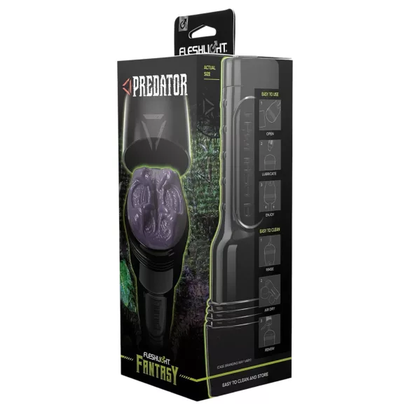 Fleshlight Fantasy Predator - fantasy vagina masturbator (purple)