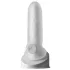 Perfect Fit - Fat Boy Micro Ribbed - penis sleeve (15 cm, white)