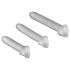 Perfect Fit - Fat Boy Micro Ribbed - penis sleeve (15 cm, white)
