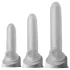 Perfect Fit - Fat Boy Micro Ribbed - penis sleeve (15 cm, white)