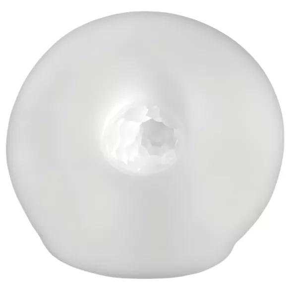 Perfect Fit - Fat Boy Micro Ribbed - penis sleeve (17 cm, white)
