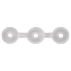 Perfect Fit Triple - White Penis Ring Trio