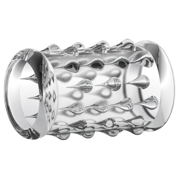 Stay Hard - Textured Penis Sleeve (Clear)