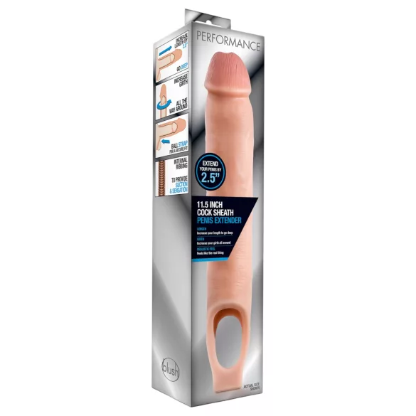 Blush Performance - penis sleeve (flesh-coloured)