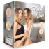 S-Line Twins - lifelike vagina masturbators (flesh-coloured) - set of 2