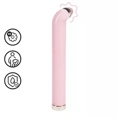 Loveline - G-spot glass vibrator (pink)