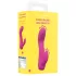 Loveline - curved bunny mini vibrator (pink)