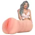 S-Line Gilf - lifelike vagina masturbator (flesh-coloured)