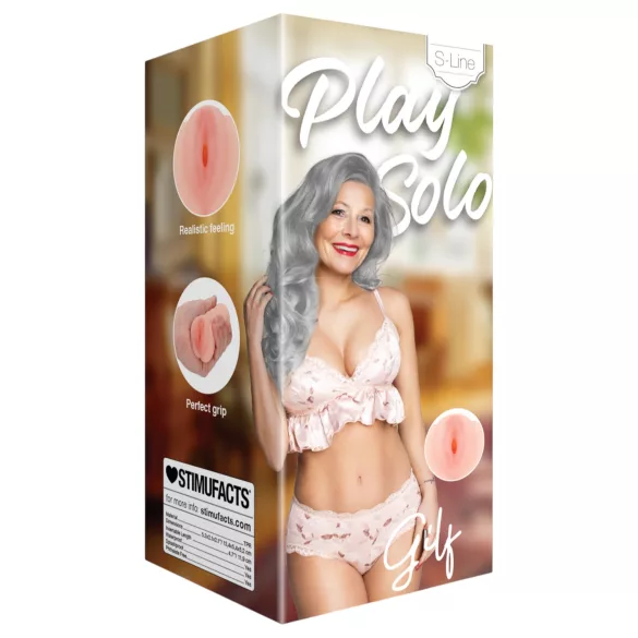 S-Line Gilf - lifelike vagina masturbator (flesh-coloured)