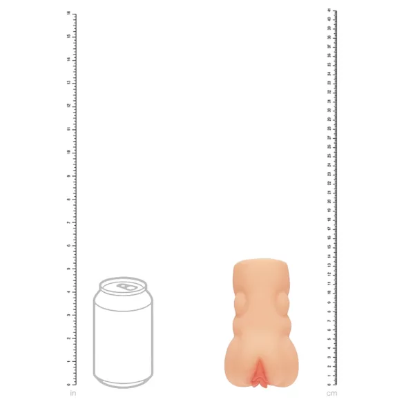 XKIN - realistic vagina masturbator - L (natural)