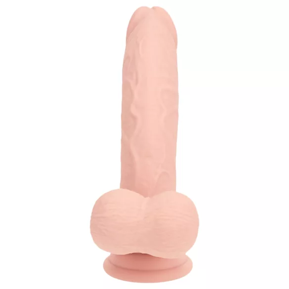 RealRock - dual-density realistic vibrator (flesh coloured) - 15 cm