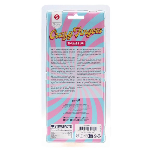 S-Line - Thumb Dildo (Natural)