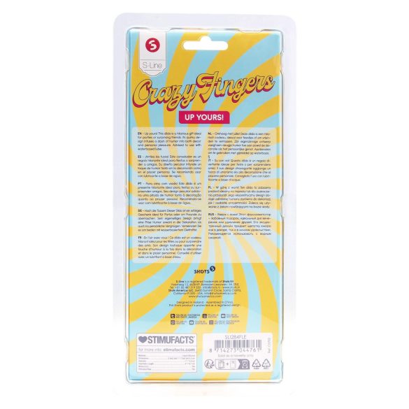 S-Line - Natural Middle Finger Dildo