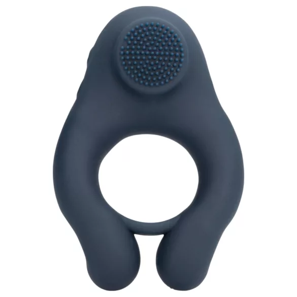 Loveline - Vibrating Penis Ring with Clitoral Stimulator (Gray)