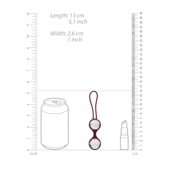 Loveline (S)explore - Intimate Toy Set for Women - Red