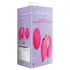 Loveline - rechargeable, remote control couple's vibrator (pink)