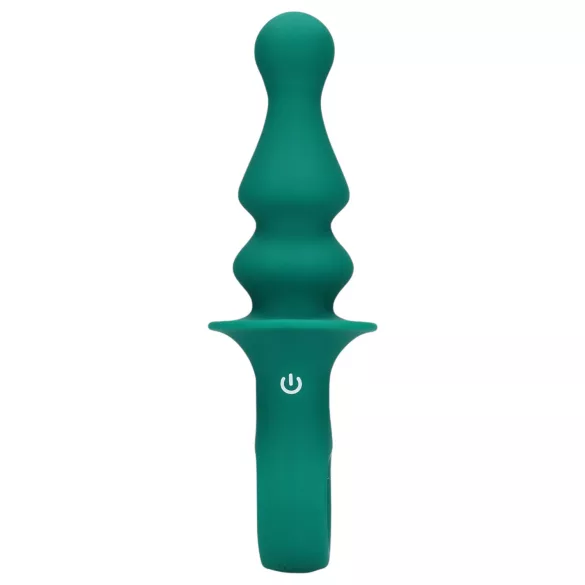 Loveline - Rechargeable Beaded Anal Vibrator (Green)