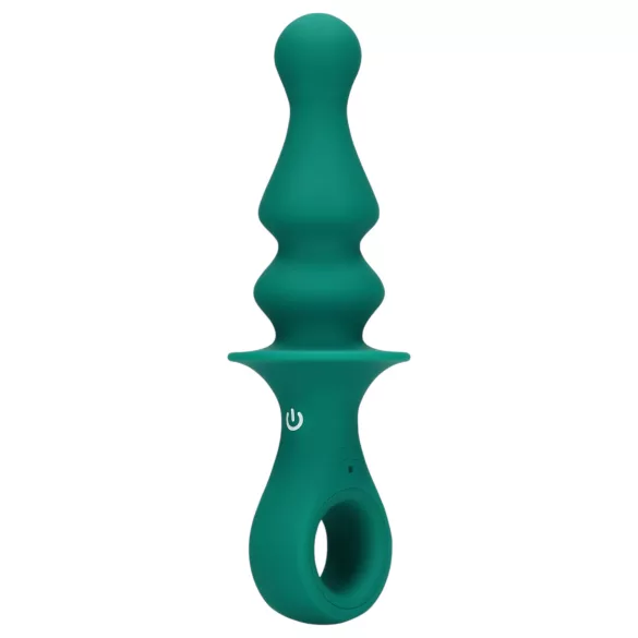 Loveline - Rechargeable Beaded Anal Vibrator (Green)