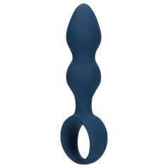 Loveline - Blue Ringed Anal Dildo - Medium Size