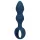 Loveline - Blue Ringed Anal Dildo - Medium Size