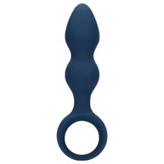 Loveline - Large Ringed Anal Plug (Blue)