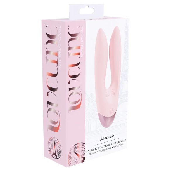 Loveline Amour - Dual-Arm Vibrator (Pink)