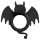 S-Line - Bat-Themed Black Penis Ring