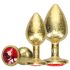 Ouch! - Gold Anal Plug Set