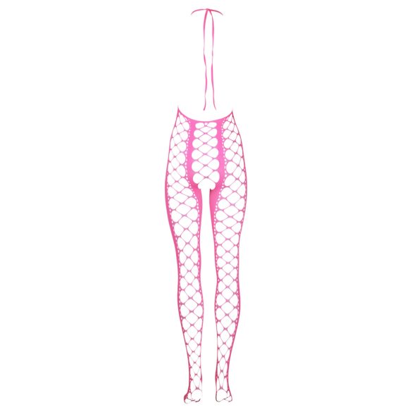 Ouch! - Glow-in-the-Dark Open Jumpsuit (Pink)