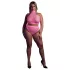 Ouch! - Glow-in-the-Dark Lingerie Set (Pink)